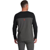Spyder Charger Mens Thermastretch Crew Neck Polar back