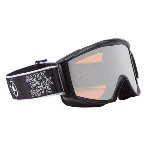 Apollo OTG Ski goggles in Black/Silver