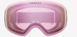 Oakley Flight Deck M in oo7064-48 Matte White with Prizm Hi Pink Iridium Lens