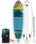 Tahe 10'6 Breeze Performer Inflatable SUP board. style 107195 package