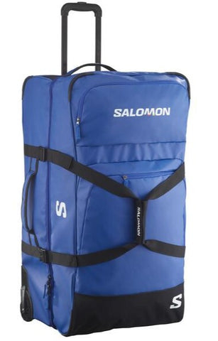 Salomon Race Trip Container Wheeled 130L Travel Bag Race Blue