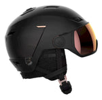 Salomon Icon LT Visor Sigma Helmet Black in Small