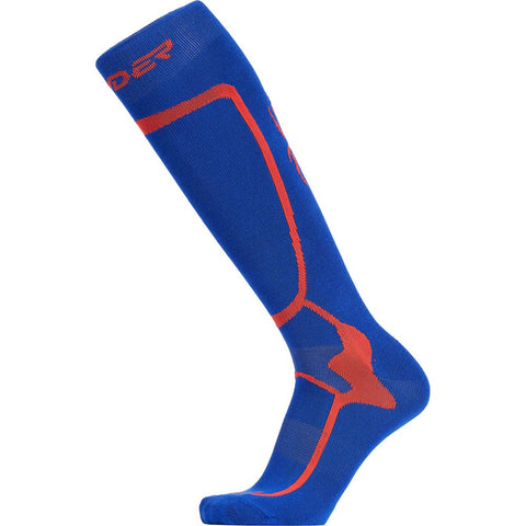 Spyder Pro Liner Mens Ski Socks in Electric Blue