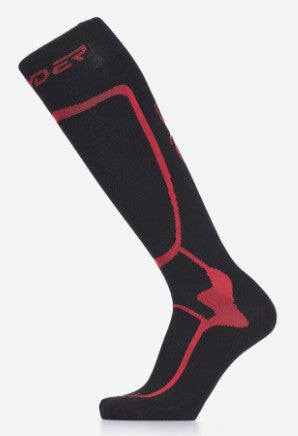 Spyder Pro Liner Mens Ski Socks in Black