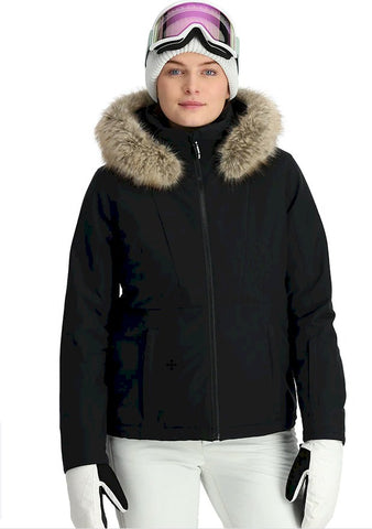 Spyder Vida Womens Stretch  Ski Jacket in Black