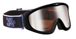 Vulcan Ski Goggles Gloss Black with Mirror Silver Lens