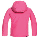 Roxy Galaxy Girls Ski Jacket in Shocking Pink