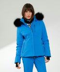Poivre Blanc Amy Womens Stretch Ski Jacket W22-0802 in King Blue