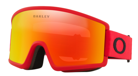 Oakley Target Line M oo7121-09 in Red Line with Fire Iridium Lens