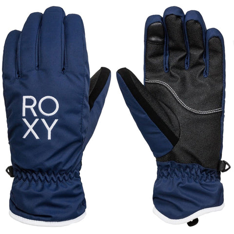 Roxy Women's Freshfield Ski Snowboard Gloves in Medieval Blue