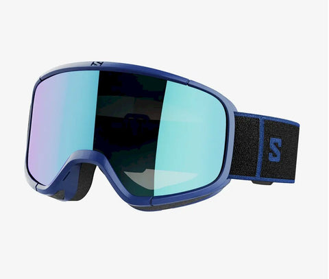 Salomon Aksium 2.0 Ski Snowboard Goggles Bold Blue Frame Uni Mid Blue Lens