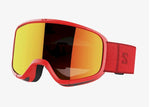 Salomon Aksium 2.0 Ski Snowboard Goggles Red Frame Uni Mid Red Lens