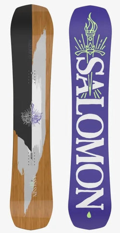 Salomon Assassin Snowboard in 156cm top shhet and base colour