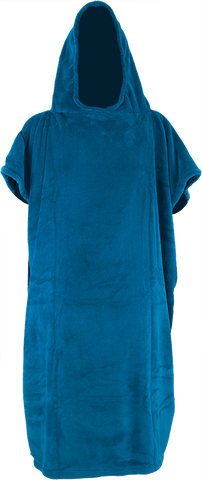Alder Coral Poncho changing robe in Plain Navy