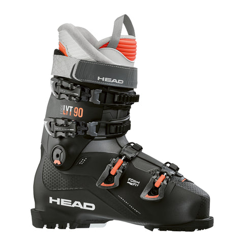 Head Edge LYT 90 W Ski Boot in Black and Salmon