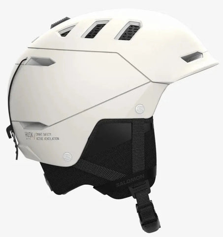 Salomon Husk Pro Helmet in White Medium