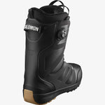 Salomon Launch Boa SJ Snowboard Boot in Black White back
