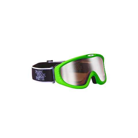 Vulcan Ski Goggles Neon Green/Silver