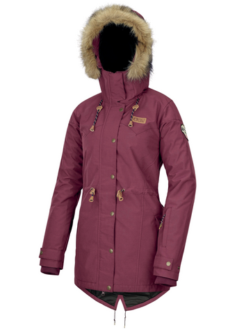 Picture Katniss Womens Jacket in Burgundy