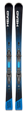 Head Supershape E-Titan Skis 177cm with PR12 Ski Bindings