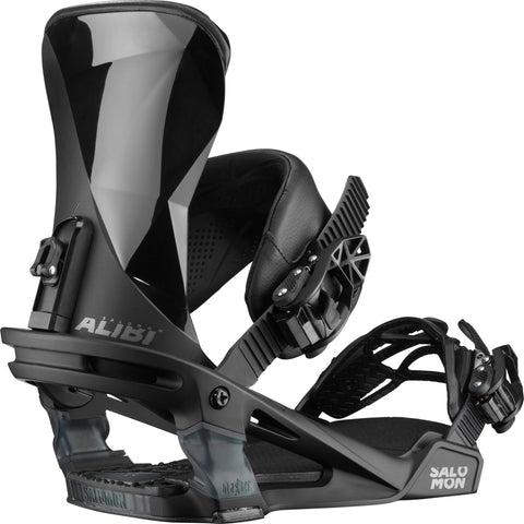 Salomon Alibi Snowboard binding in Black