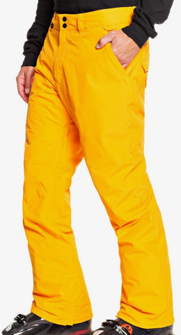 Quiksilver Estate Snow Pants for Men in Flame Orange