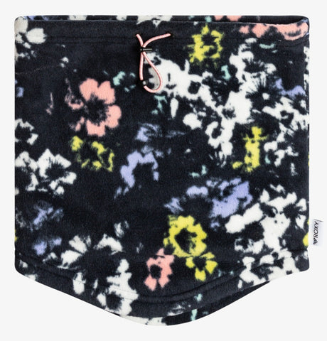 Roxy Cascade Collar in True Black Flowers