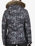 Roxy Snowstorm Snow Jacket for Women in True Black IZI Style: ERJTJ03257 - KVJ5 back