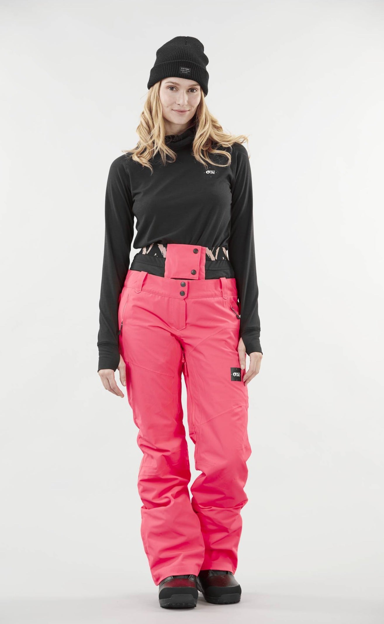 Picture Organic Clothing Women's EXA PT Snow Ski Pants in Neon