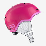 Salomon Grom Helmet Glossy Pink in Kids Medium