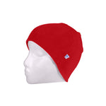 Fleece Beanie Hat - Red