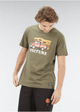 Picture Organic Clothing Men's Basement Schmido T-Shirt in Military