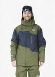 Picture Organic Clothing Men's Styler Snow Jacket in Dark Blue/Army